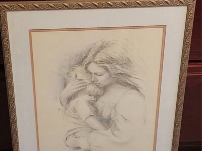 A Mother's Love Marilyn Zapp Signed Original Art