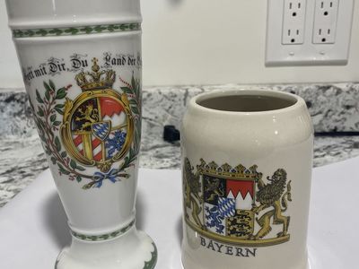 Authentic German-made Beer Steins