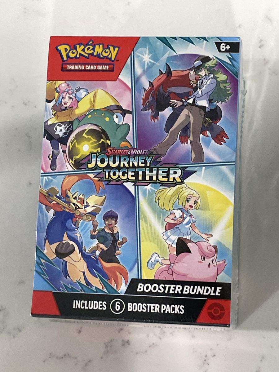 Pokemon TCG Scarlet & Violet Journey Together Booster Bundle - 6 Packs Sealed