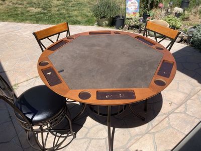Gaming Table And 4 Chairs