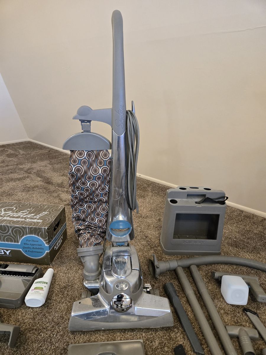 Kirby Sentria II Vacuum Cleaner; Shampoo System and Many Other Attachments