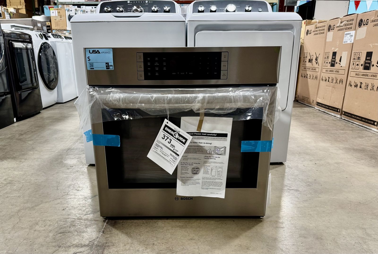 BOSCH BENCHMARK SERIES CONVECTION WALL OVEN