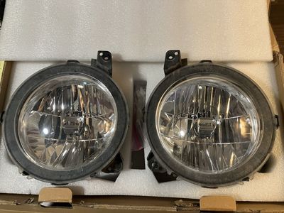 Jeep Wrangler JL 2018-2026 OEM Halogen Headlight Set, #55112873AF and