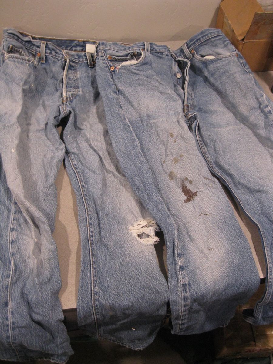 3 Pair Levi's 501 Jeans 1 Pair Dickies