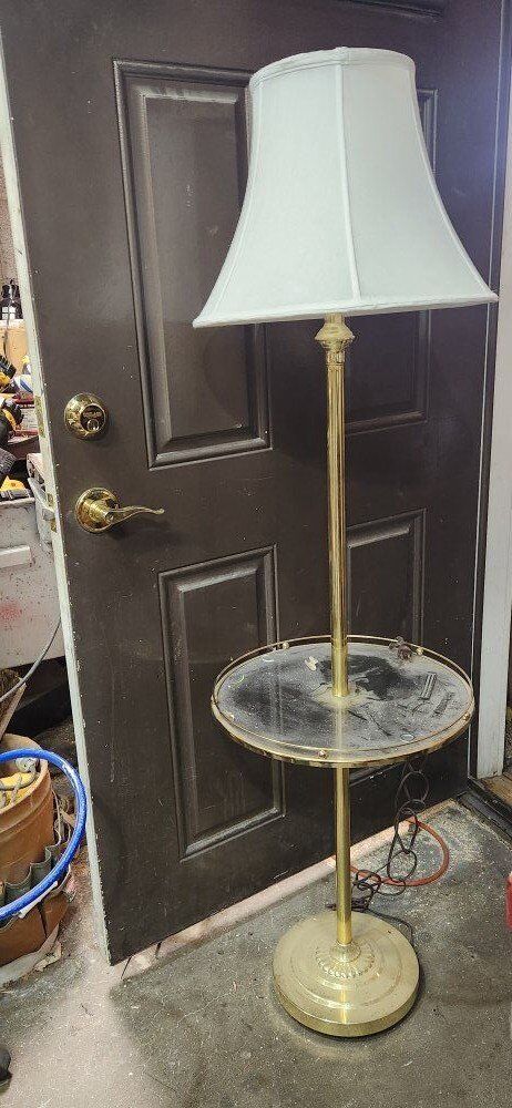 Brass Floor Lamp