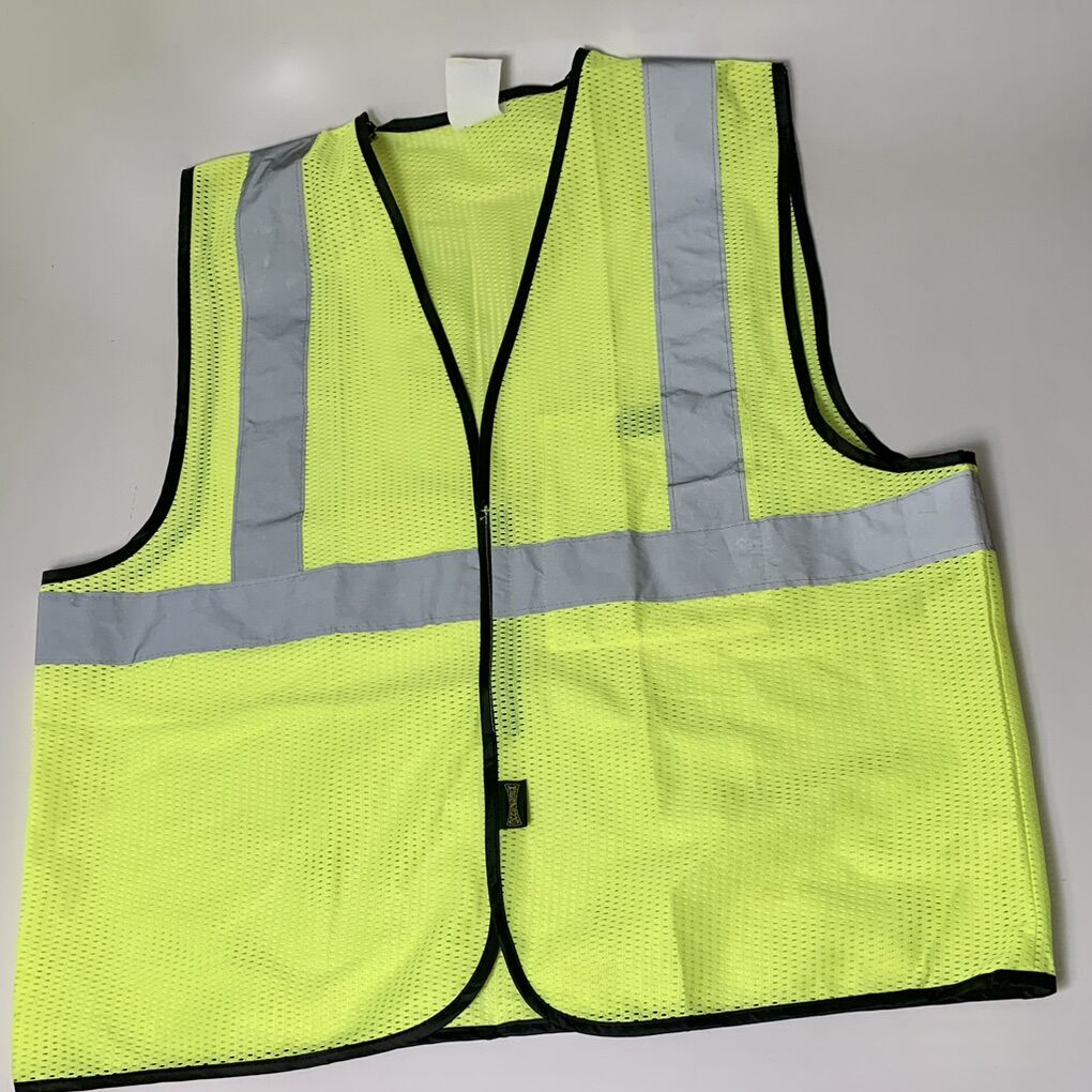 Safty Vest Reflective Stripes Adult XL