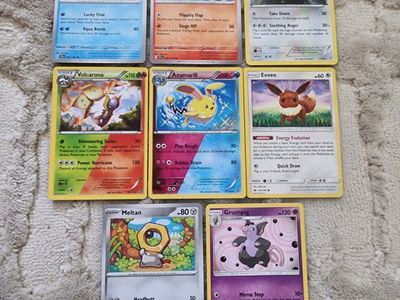 Pokémon Trading Card Game Vintage Card Lot - 9 Cards Feat. Zekrom, Reshiram, Hoopa, Keldeo, Virizion, etc.