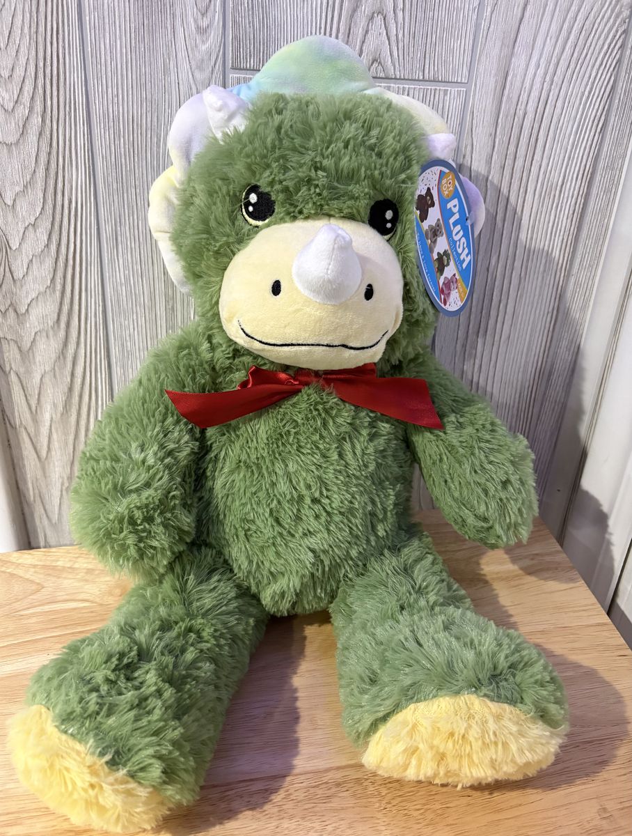 Toybox Plush Collection - Green Triceratops