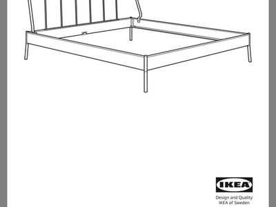 Queen Frame & slat base | Ikea Kopardal
