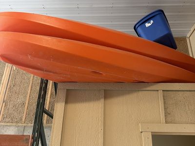 Lifetime Kokanee 10'6" Orange Tandem Sit-on-Top Kayak with Two Seats (Two Kayaks)