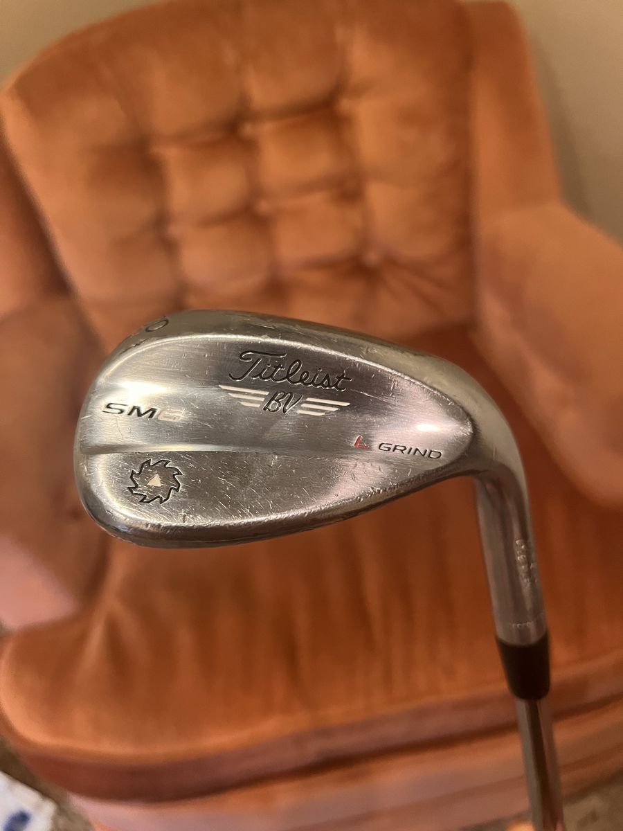 Titleist Vokey SM6 Tour Chrome 60° Lob Wedge (04L Grind) – RH