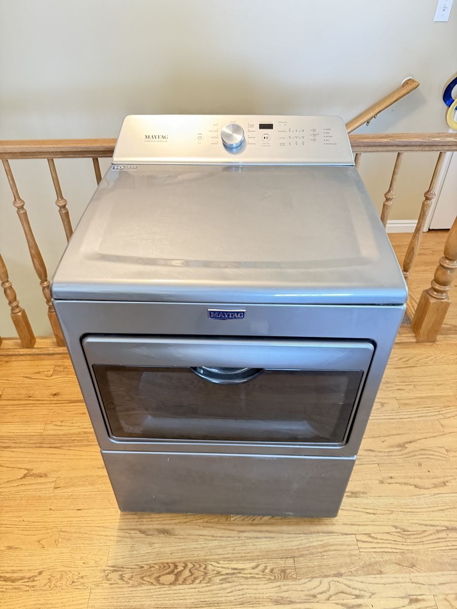 Maytag Commercial Technology Metallic Slate Clothes GAS Dryer