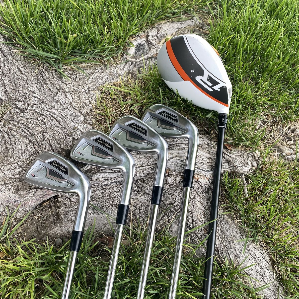 TaylorMade RSI-2 Golf Irons & R1 Driver Golf Clubs Set