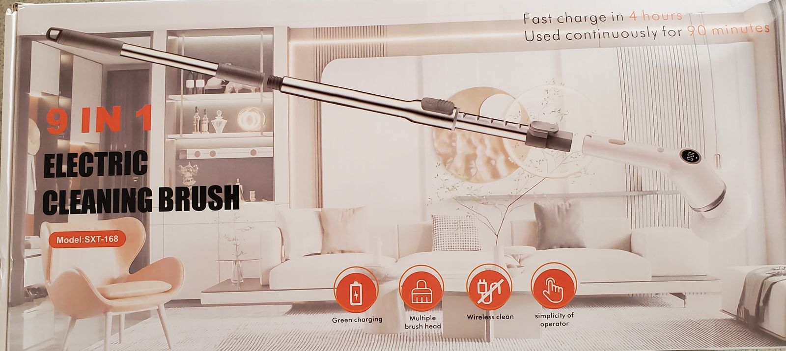 9 in 1 Electric Cleaning Brush