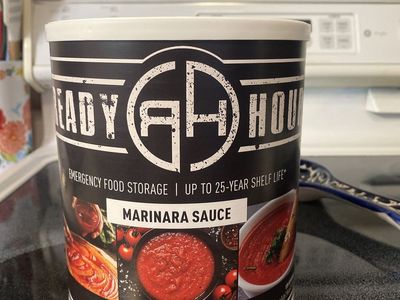 Ready Hour Marinara Sauce 25 year shelf life