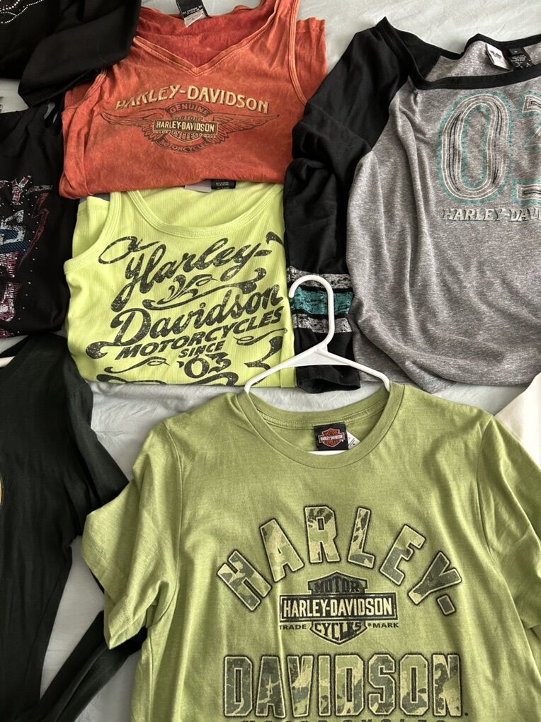 Harley Davidson Womens shirts And Tank Top