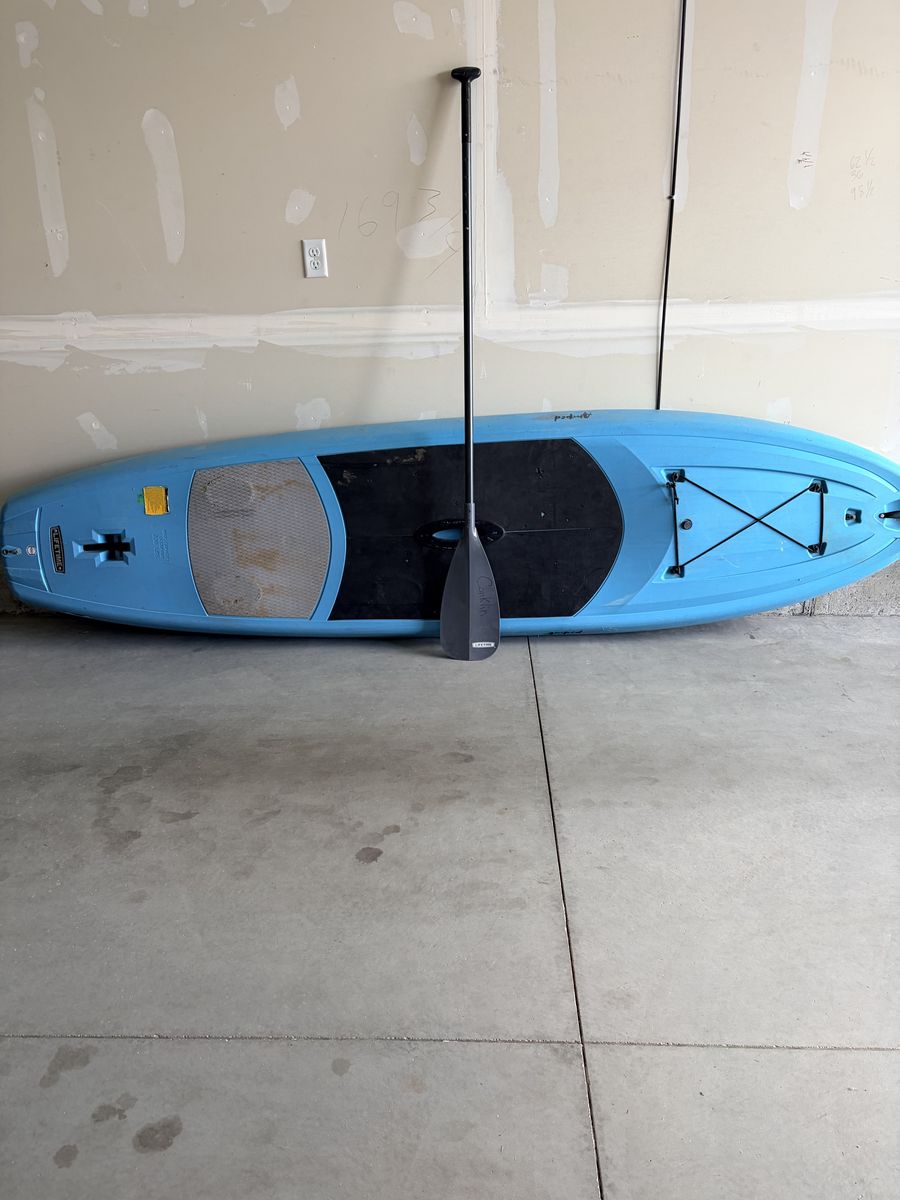 11’ Lifetime Amped Paddle Board & 1 Paddle