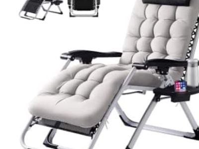 brand new, never been out of the box, zero gravity chair