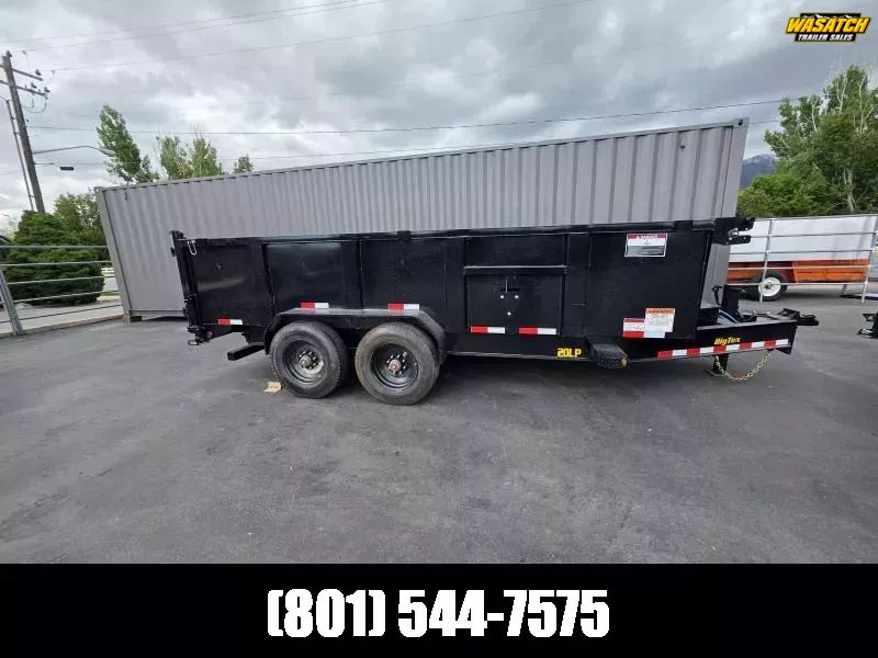 2025 Big Tex Trailers 7X16 LP 20K 3' Side WHD Dump