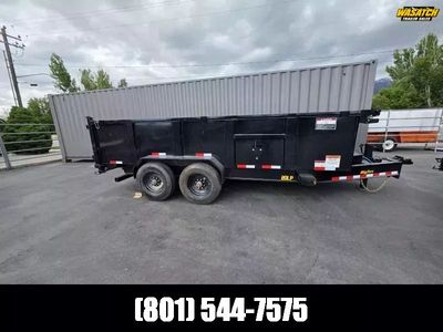 2025 Big Tex Trailers 7X16 LP 20K 3' Side WHD Dump