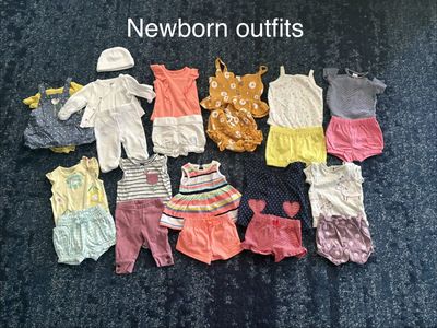 Newborn Girl Clothes Bundle