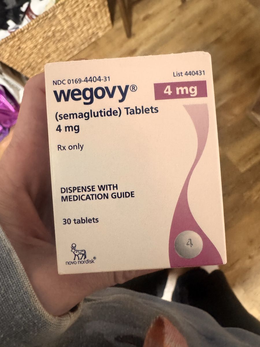 WeGovy Semaglutide Tablets 4 mg