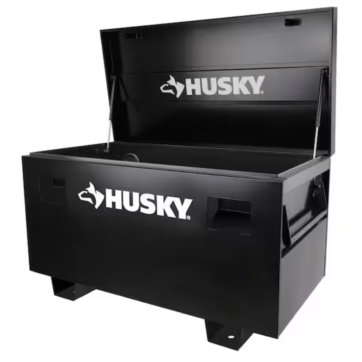 Husky Tool Storage 48 in. W Black Steel Job Site Toolbox