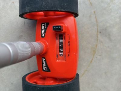 Lufkin PSMW28 Measuring Wheel Distance Meter - Used