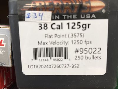 38/357 Bullets And Polished Brass.