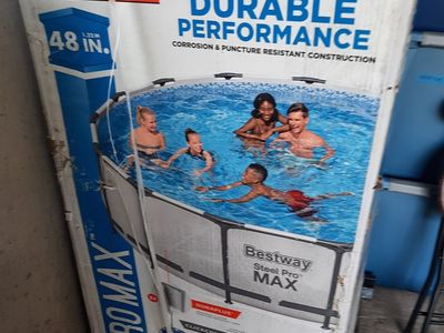 Bestway Steel Pro MAX 15' x 48" Full Pool Set