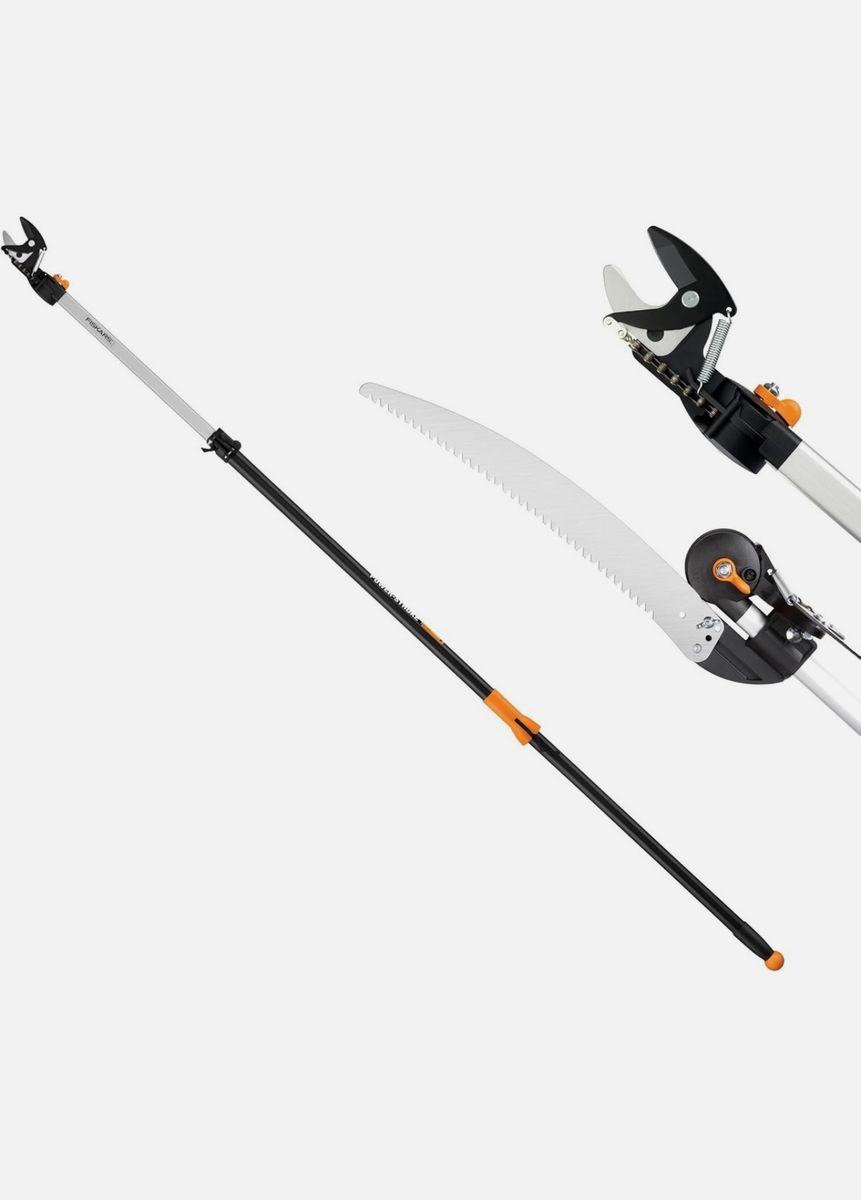 Fiskars 2-in-1 Extendable Tree Pruner Pole Saw