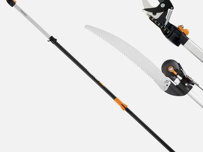 Fiskars 2-in-1 Extendable Tree Pruner Pole Saw