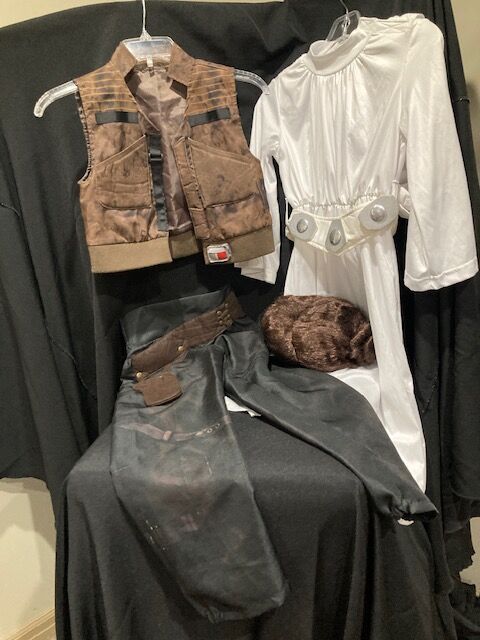 DISNEY STORE Star Wars   HANS SOLO and PRINCESS LEA Set   Starting at $20