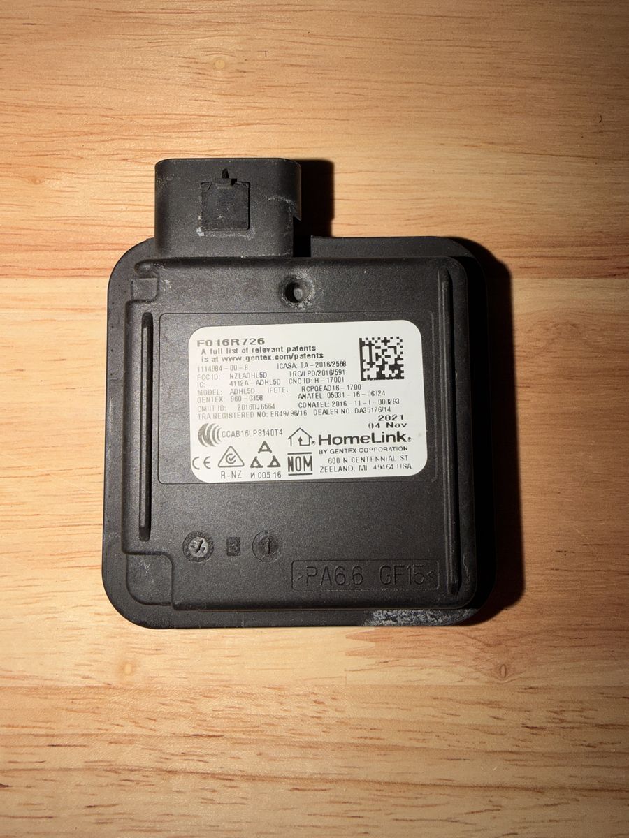 Tesla Homelink Module