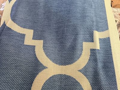 New. Safavieh Geometric 9x12 Indoor/Outdoor Area Rug. Gorgeous!