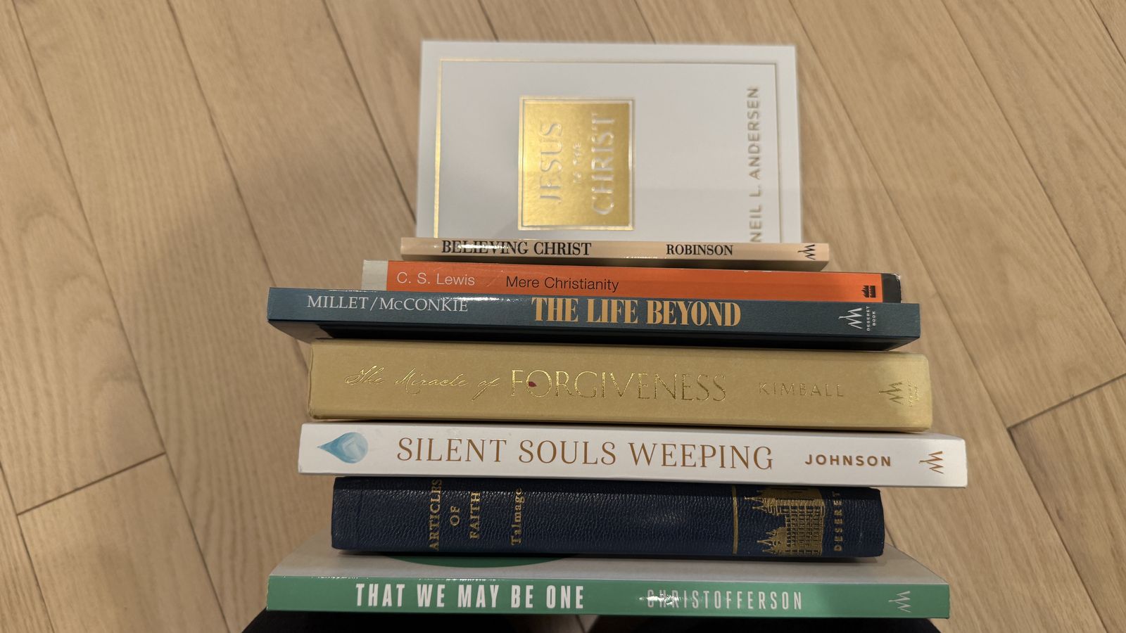 8 miscellaneous LDS books