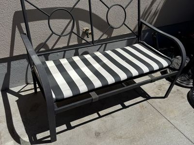 Garden bench 2 seater 48 1/2” L by 27” D