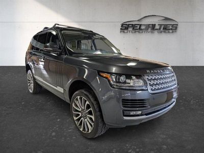 2016 LAND ROVER RANGE ROVER Supercharged
