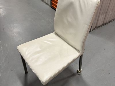 Contemporary White Dining Chairs