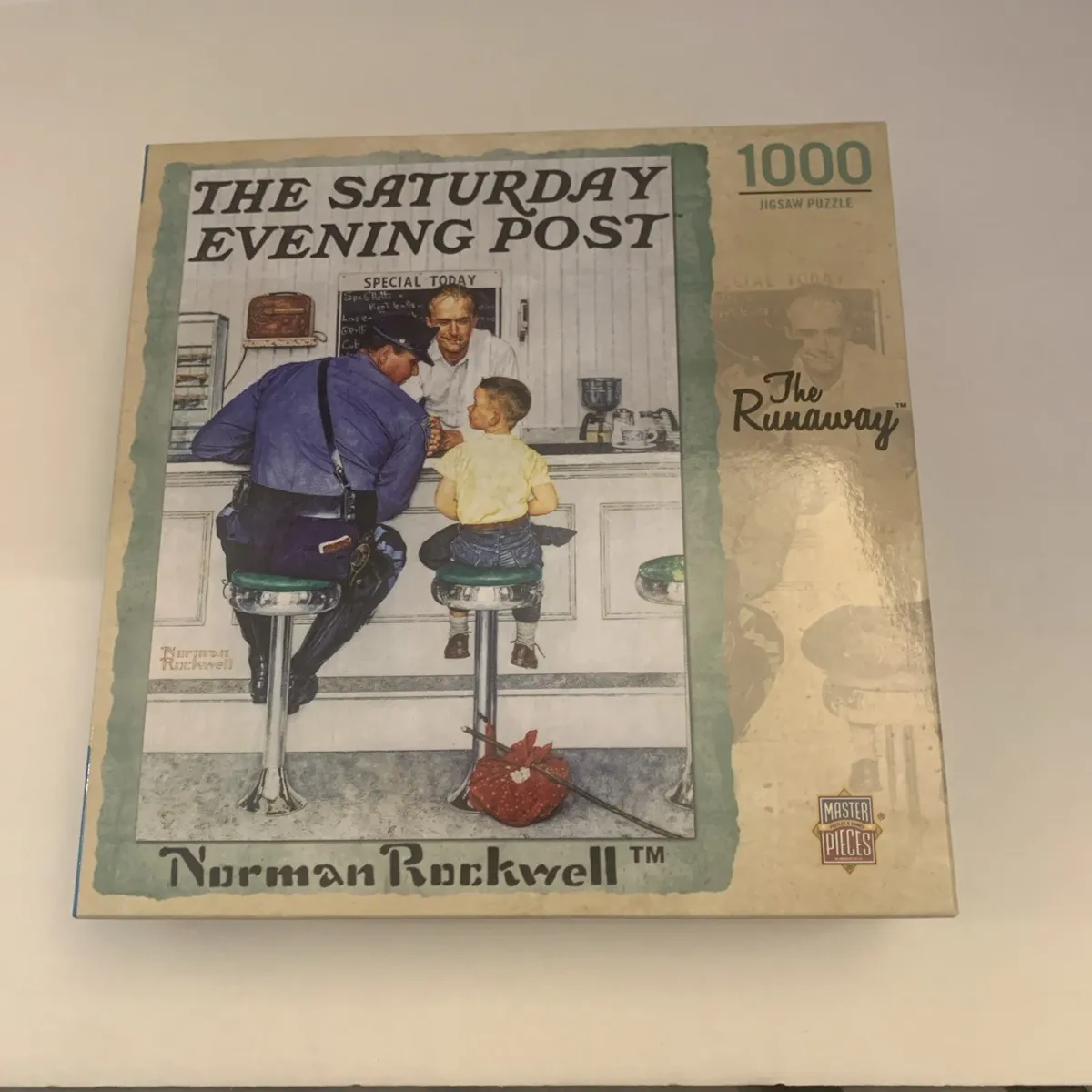 Norman Rockwell "The Runaway"  Puzzle   1000 pieces