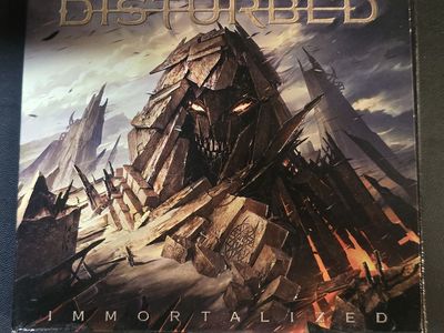 Artist: Disturbed Album: Immortalized (2015), physical CD in good condition