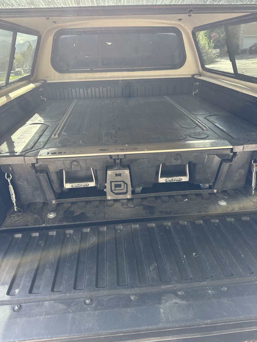 DECKED Truck Bed Storage System with Dual Sliding Drawers