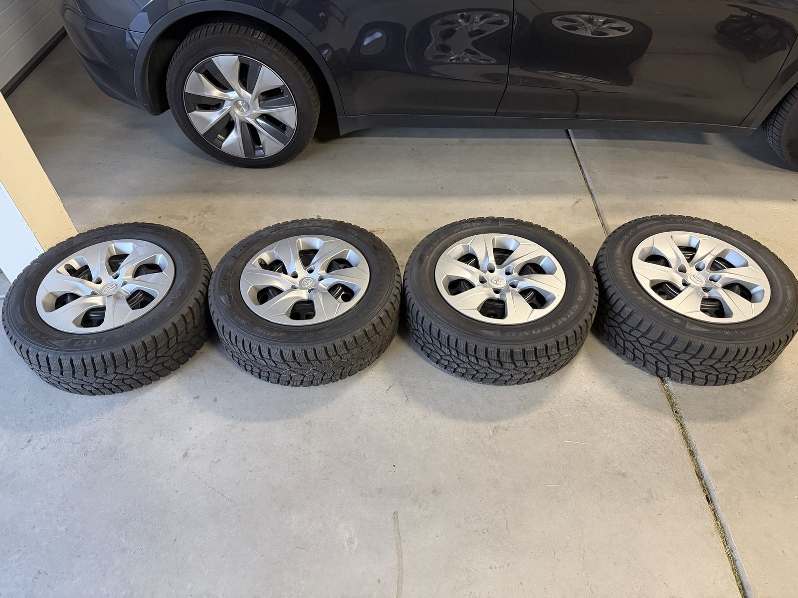 Toyota Sienna Winter Tires & Wheels – Complete Set of 4