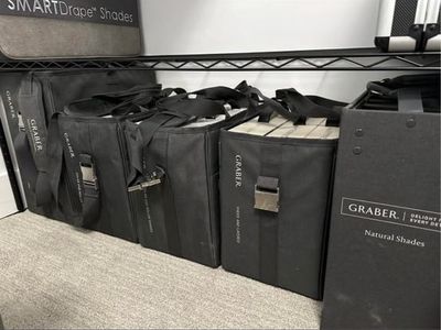 Graber Window Treatment Sample Books & Carrying Cases Set