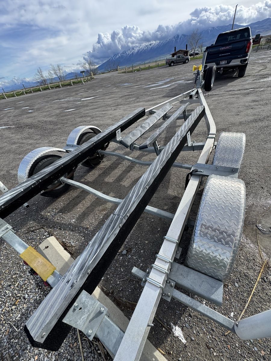 2018 Double Axle Aluminum Trailer