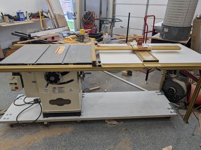 5HP Shop Fox Cabinet Saw + Incra LS52-TS Fence