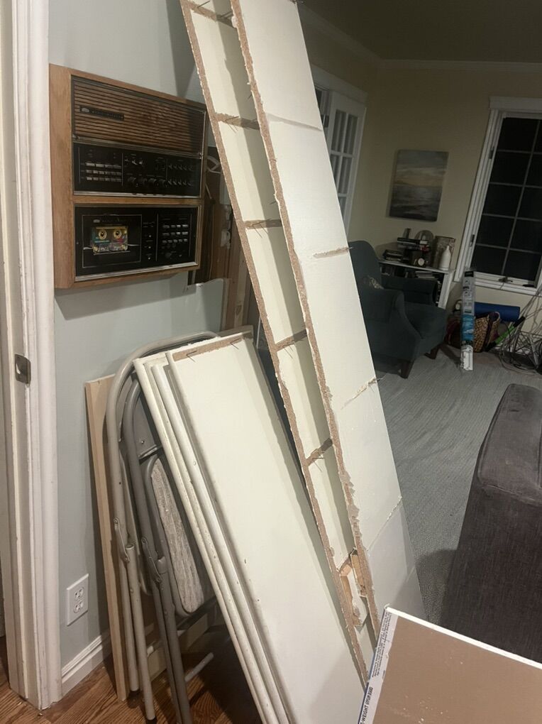 Disassembled Shelves