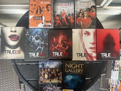 Assorted TV Series DVD Lot: Orange Is The New Black, True Blood, Night Gallery: Prices in description