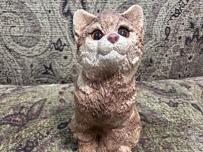 Vintage cat statue