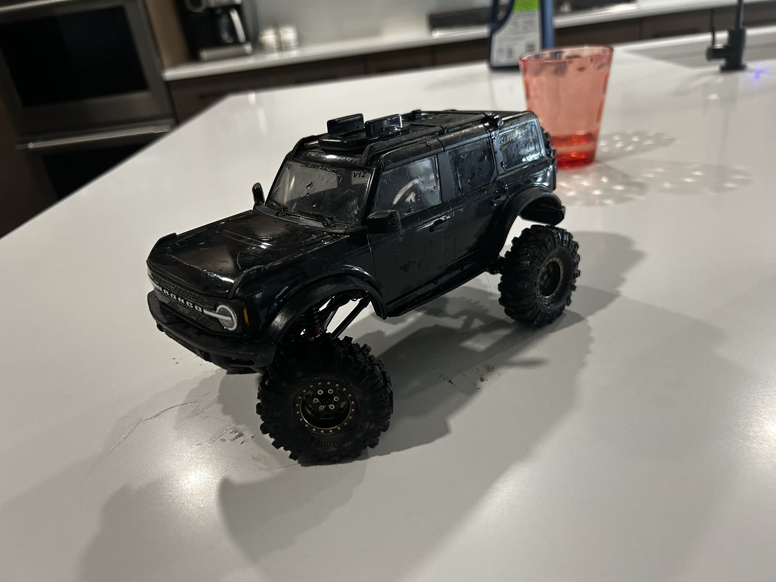 Traxxas TRX-4M Ford Bronco 1/18 Scale RC Crawler Truck - Black, Off-Road Ready